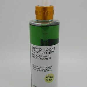 TRULY Bi-Phase Oil Body Cleanser PHYTO-BOOST BODY RENEW 8 oz